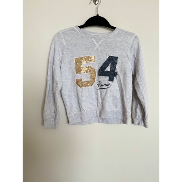 Ruum Other - Ruum Blu & Gold "54" Grey Sweatshirt - Size Large (12)
